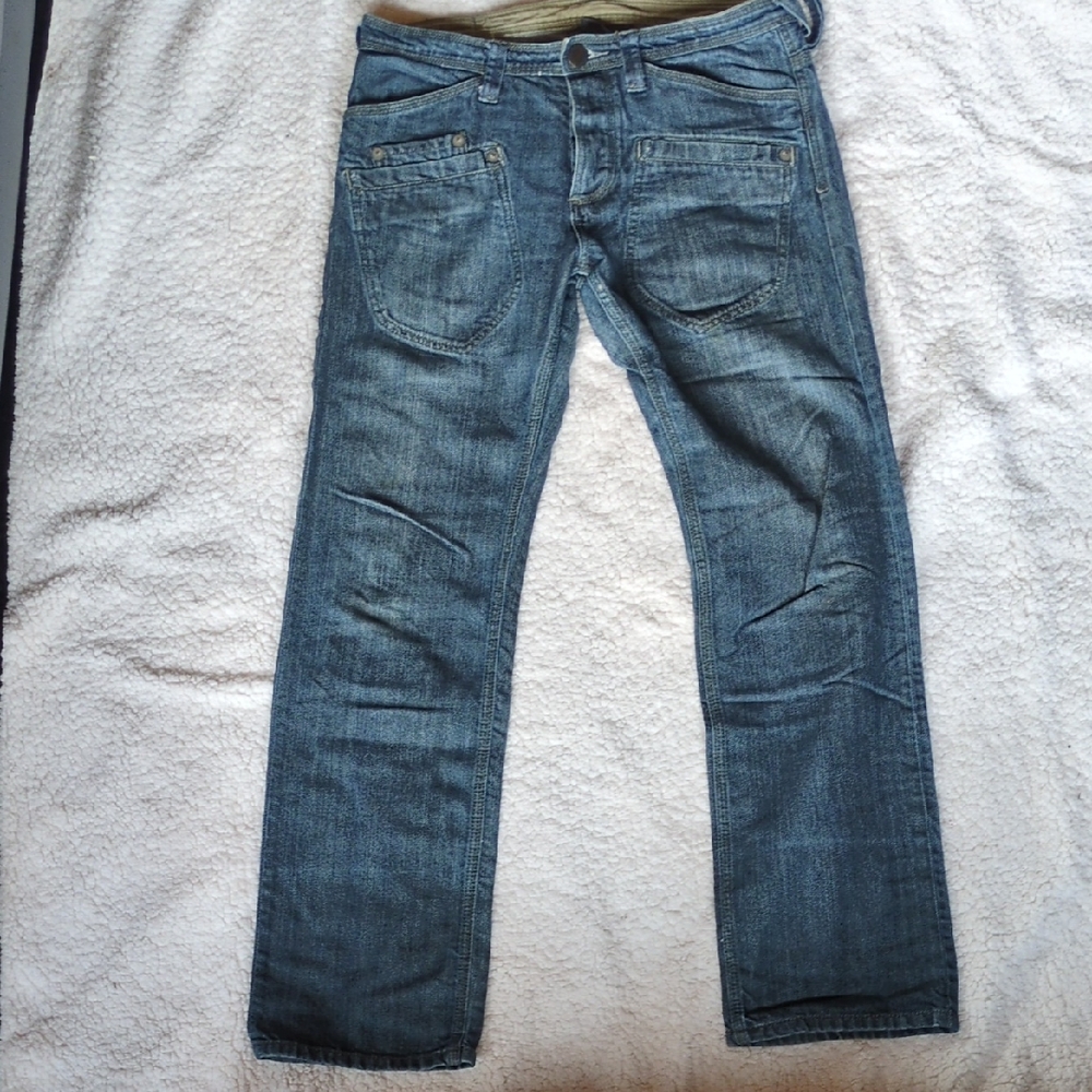 Armani Exchange Straight Fit Denim Jeans